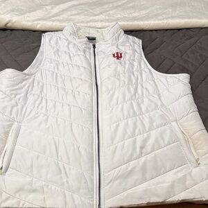 White Quilted Women's Vest